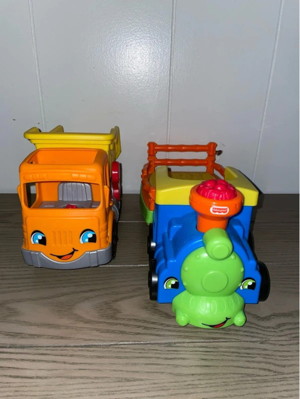 Little people truck and train